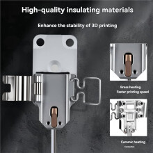 Hoge Temperatuur Resistente Hotend Montagekit voor H2D Rechterzijde Zirconia Upgrade Verwarmingsassemblage