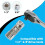 Slotted Open Socket Wrench Set, Oxygen Sensor & Injection Pipe Removal Hex Socket Tool Kit for Automotive Repair 6