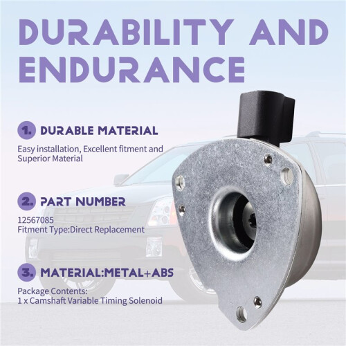 Électrovanne de Calage Variable D'Arbre à Cames 12567085 pour  SRX 2005-2009 2