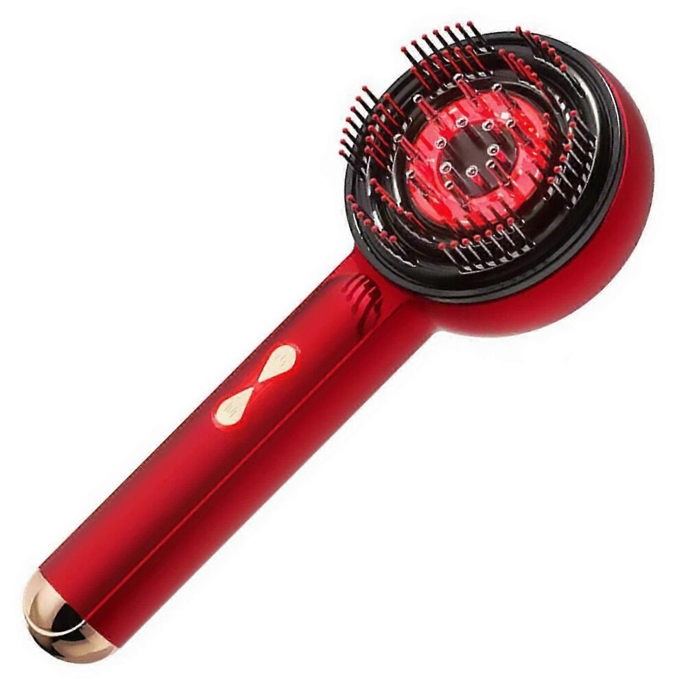 Improved Red Light Therapy Scalp Massager: Advanced Hair Growth & Wellness Oil Applicator