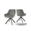 (Light Grey, Set of 2) GOEURVANT Dining Chairs 3
