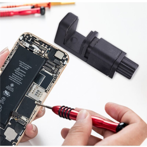Conjunto de Suporte Universal Ajustável para Reparo de Celulares e Tablets com Fixação em Telas LCD. 2