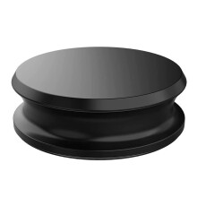 Aluminium-Vinyl-Schallplatten-Gewichtsstabilisatorscheibe, Ausgewogene Klemme für Plattenspieler, LP-Plattenspieler, ZubehöR, Schwarz