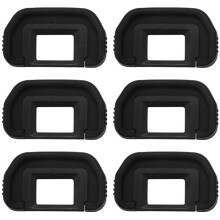 6X Máscara de Ojo Ocular de Cámara 18mm Eb Protector de Visor de Repuesto para   80D 70D 60D 77D 50D 5D 5D Mark Ii 6D 6D Mark Ii 40D 30D 20D