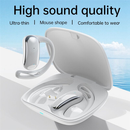 -Vertaalheadset, Oorgemonteerde Open Vertaalheadset, 144 Talen, Vertaalheadset, Zwart 2