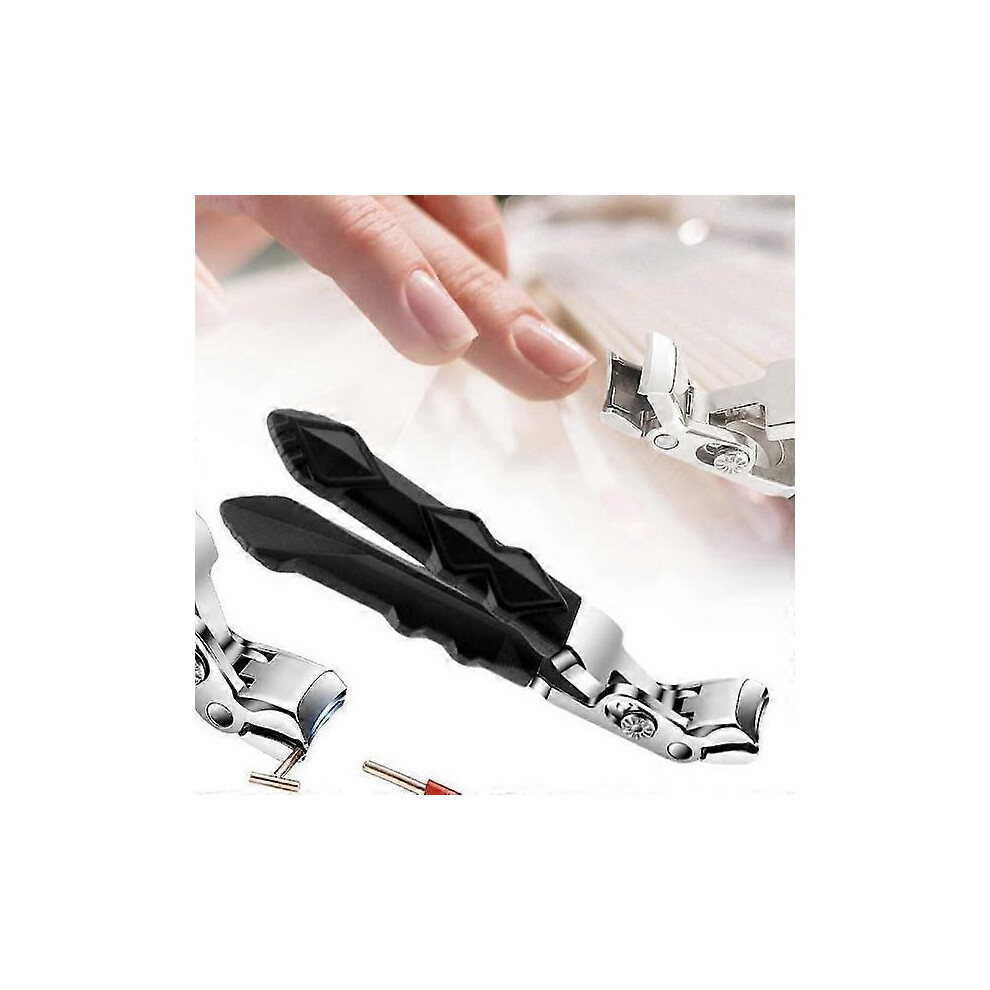 Long Handled Professional Toenail Clippers, Nail Clippers for Seniors, Thick Nails, Wide Jaw Opening