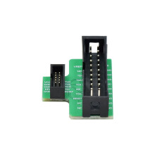JTAG-Adapter 1,27 mm Naar 2,54 mm Conversiestandaard 20-Pins Naar 10-Pins voor JLINK/SWD Ondersteunt Debugmodules