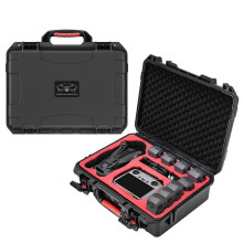 Waterproof ABS Suitcase Storage Box for DJI Mavic 4 Pro Black