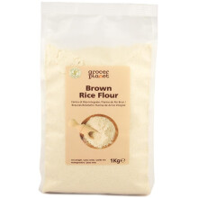 Grocer Planet - Brown Rice Flour (1Kg) - Gluten Free | GMO Free | Vegan