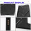 Controller Charging Connector Grip for Legion Go 2 Ergonomic Controller Grip Accessory for Charging While Playing 2