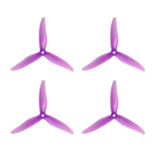 4 STÜCKE 51377 5 Zoll Propeller 3-Blatt CW+CCW FPV Propeller für RC Drone FPV Racing Kompatibel mit 2207 Motoren B