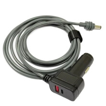 Pour Câble D'Alimentation Starlink , Adaptateur 12 V-24 V Vers Câble D'Alimentation CC, Câble PD 60 W, Affichage Numérique, Accessoires de