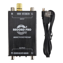 PréAmplificateur de Platine Vinyle MM MC Phono Stage Preamp Vinyl Record Player