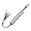 3 in 1 Fast Charging Cable, Retractable Car Charger, Foldable Super Fast Charging Cable for /Android/Tablet Gray 1