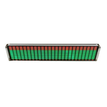 AK2518 Clock Music Spectrum Green+Orange+Red Display Color Atmosphere Light Audio Signal Melody Rhythm Lamp