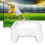 For  2 Pro Controller Crystal Case Anti-Scratch Transparent Protective Case Wear Resist Gamepad Cover Shell 4