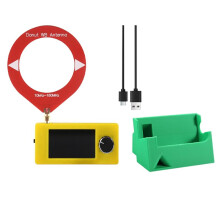 Récepteur Radio SI4732 10-180 MHz, Écran 1,9 Pouces, FM/AM/LSB/USB, Ondes Courtes, Radio SI4732 + Support 3D