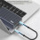 HAGIBIS Usb4 Full-Function Wrist Lanyard  Mobile Phone Ctoc Double- Portable Typec Data Cable Grey 7