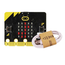 Le Kit de DéMarrage Microbit Board V2 une des Haut-Parleurs IntéGréS et un Microphone Prenant en Charge L'Intelligence Artificielle