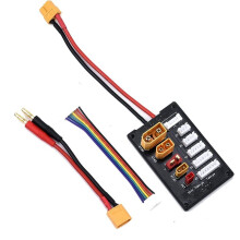 XT30 XT60 XT90 JST T Conector Lipo Placa de Cargador de BateríA 2-6S Placa de Carga de Equilibrio Paralelo para B6 B6AC Lite