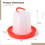 Chick Waterer Heavy-Duty Plastic 1L 4-Pack 3