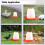 Chick Waterer Heavy-Duty Plastic 1L 4-Pack 5