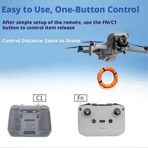 for DJI Mini 5 Pro / Mini 4 Pro parabolic oscillator Drone Dropper New 2