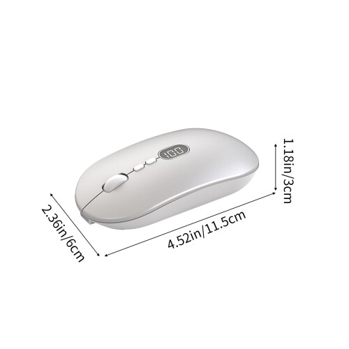 Jacenvly Wireless Mouse Rechargeable Dual Bluetooth 2024 2