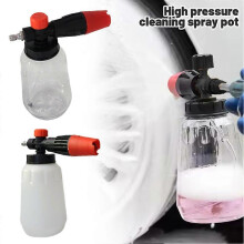 (One size, Transparent) Snow-Foam Cannon Soap Bottle Sprayer Lance Pressure D8 T2U4 Washer Washs K6