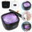 (Black EU Plug) Ultrasonic Cleaner for Home Use UV Automatic Cleaning Machine 5
