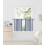 D2 Silver Valance Curtain Solid Lined Blackout 30 in W x 24 1