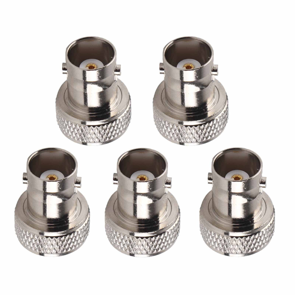 Adaptador Coaxial Bnc Hembra A Sma Hembra 5 Piezas 971050867564