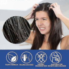 (1pc) Pubic Lice Antibacterial Spray Removal Lice Eggs And Scalp Anti-itch