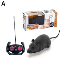 (1pcs, induction) Wireless Remote Control Rat Electronic Mouse for Cat Dog Pet Toy Novelty N