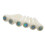 36X Guitar Bone Bridge Pins med 5,3 mm Position Abanlone Dot för Utbyte Av Akustiska Gitarrdelar 2