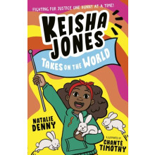 Keisha Jones Takes on the World by Natalie Denny Paperback Book