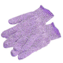 Exfoliating Body Scrub Exfoliator Shower Gloves for Body Cleaning 2Pcs Nylon