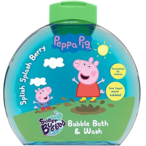 Αφρόλουτρο Peppa Pig Super Bubbly Bubble Wash 300ml Μπλε
