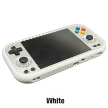 (1 pcs, White) for Ambernick Rg477m Protective Case,Handheld Game Console Protective Case
