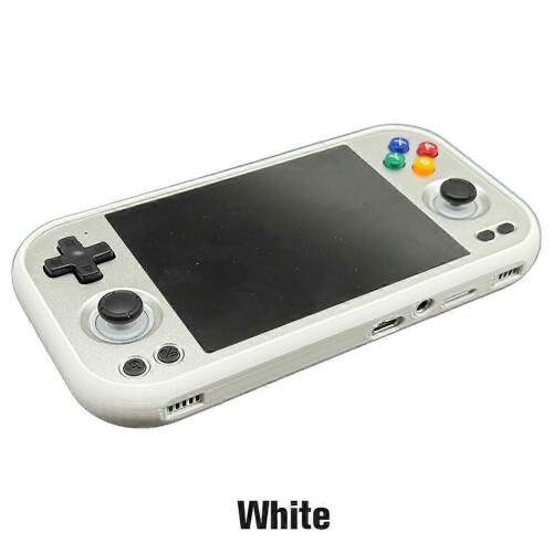 (1 pcs, White) for Ambernick Rg477m Protective Case,Handheld Game Console Protective Case