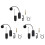 3X Violin Wireless Microphone Musical Instrument Microphone Stage Performance Audio Receiver and Transmitter Short Clip 1