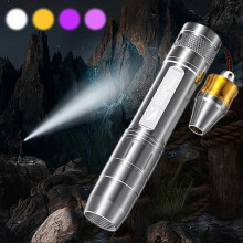 4-In-1 Jade Light UV 365nm Rechargeable Emerald Gems Amber-