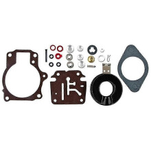 3 x Carburetor Rebuild Repair Kit and Float Fit for Evinrude 396701 65 70 75-CXDT