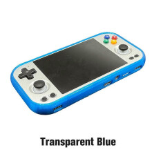 (1 pcs, Transparent Blue) for Ambernick Rg477m Protective Case,Handheld Game Console Protective Case