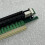 Placa riser PCI-E 16X de 90 graus, adaptador extensor de slot PCI-E 16X para 16X em ângulo reto. 7