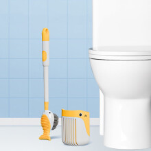 Ensemble de brosses de salle de bain de Noël avec couvercle et tête flexible