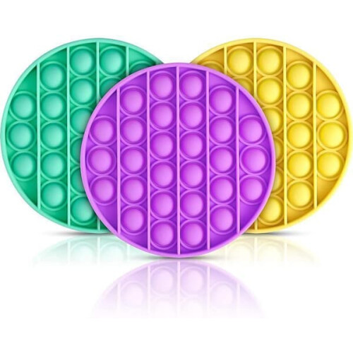 Παιχνίδι Pop it Fidget με αισθητηριακές φούσκες - CE Purple Purple 2