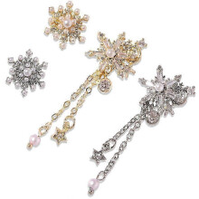 Alloy Nail Charms Nail Jewelry for Decoration 4Pcs