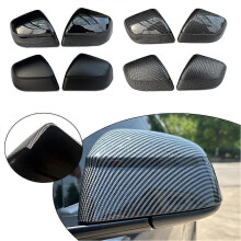 (1set, C) Real Carbon Fiber Rear View Mirror Covers for For Mod Y Juniper 2025 -2pcs/set with Double-Sided Tape