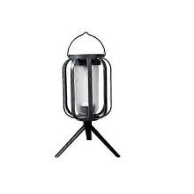 Solar Flameless Lantern Solar Lantern Outdoor Light with Base,4 Modeswith Tripod